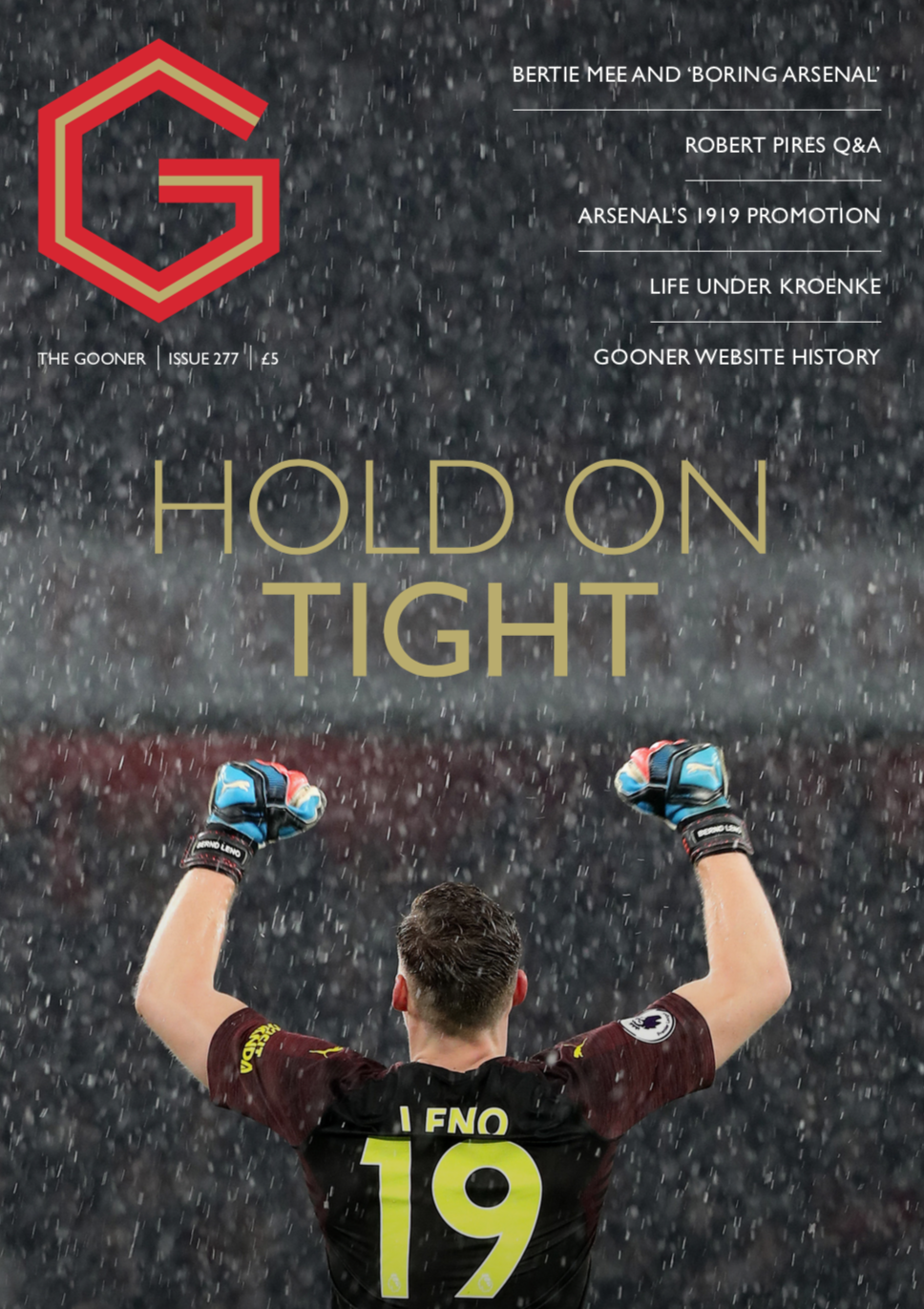 Gooner Issue 277 - Front Cover